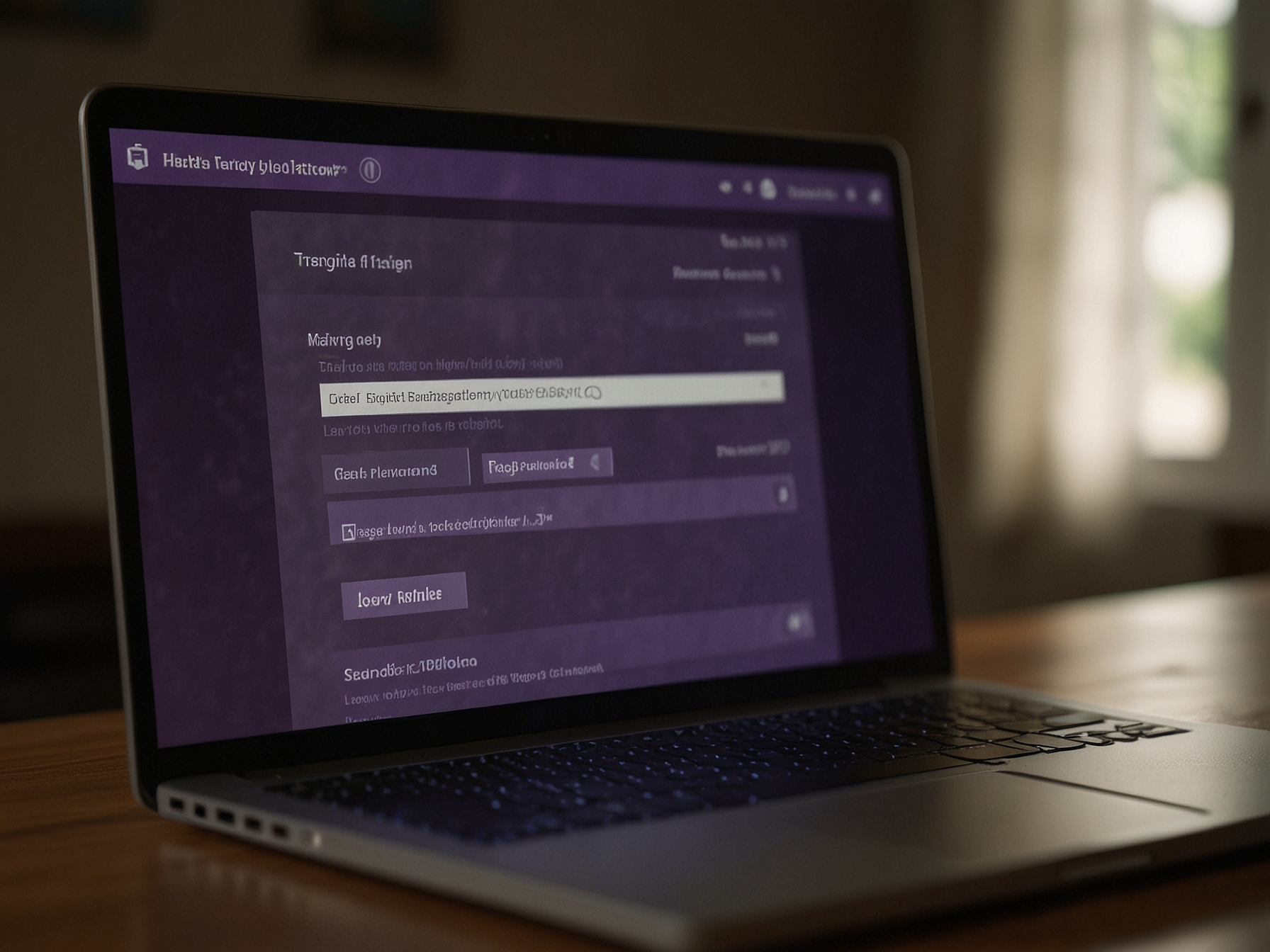 Secure login illustration