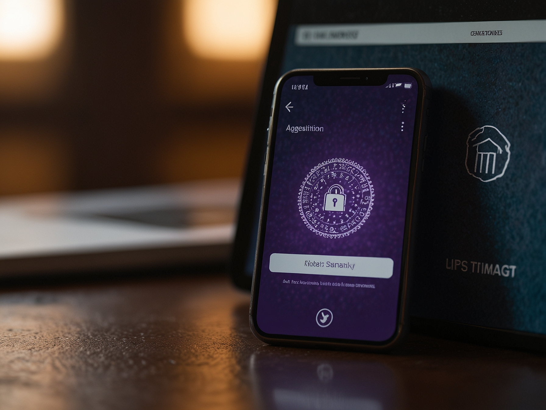 Two-factor authentication illustration